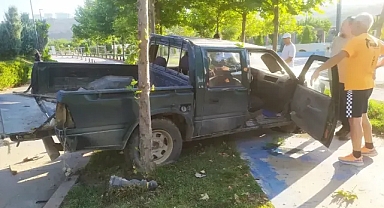 Şanlıurfa'da DSİ Aracı Sporcuların Üzerine Uçtu