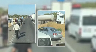Şanlıurfa’da feci kaza! TIR ile otomobil çarpıştı!