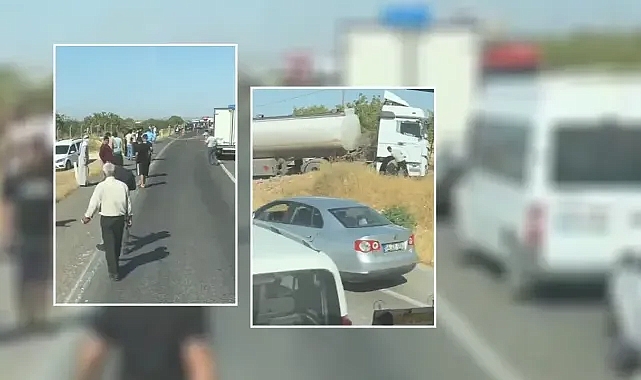 Şanlıurfa’da feci kaza! TIR ile otomobil çarpıştı!