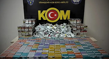 Şanlıurfa'da kaçakçılık operasyonu!