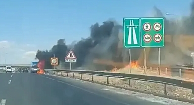Şanlıurfa'da korkutan yangın!