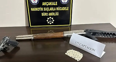 Şanlıurfa’da silah ve uyuşturucu ele geçirildi!