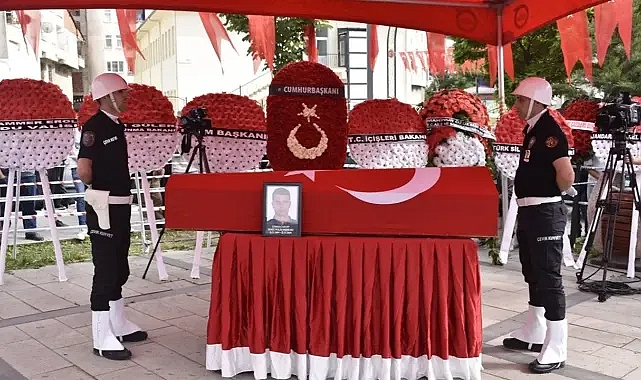 Şehit polis defnedildi!
