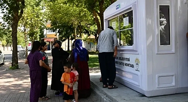 Siverek'te Halk Ekmek Satış Noktaları Hizmete Başladı