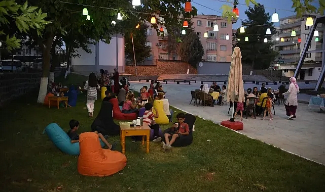 Siverek'te kadınların işleteceği aile çay bahçesi açıldı