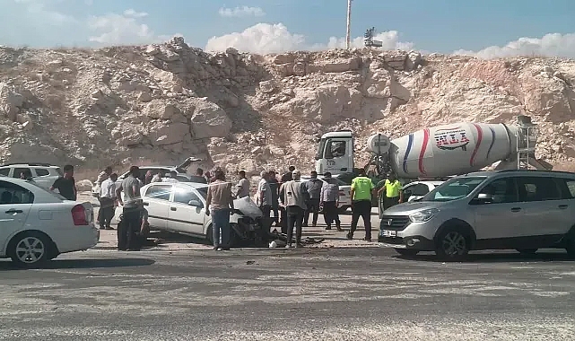 Suruç yolunda yine kaza! Yaralılar var!