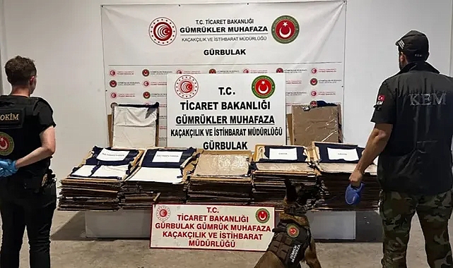 Tam 276 kilo! Ekipler ele geçirdi