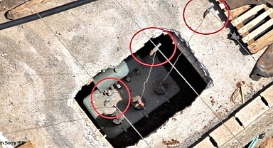 Urfa'da bir beton kulübeye gizlenmiş! Drone yardımıyla bulundu!
