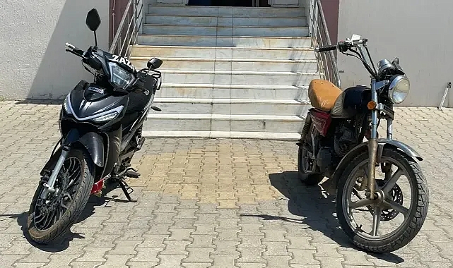 Urfa'da çalıntı motosikletler bulundu!