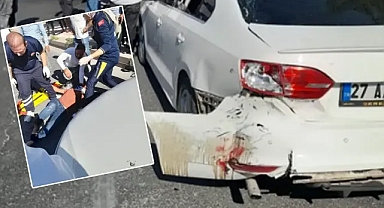 Urfa’da feci kaza! Motosiklet sürücüsü ağır yaralandı!