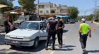 Urfa’da sıkı denetim! 5 araç trafikten men edildi!