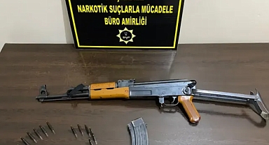 Urfa’nın ilçesinde kalaşnikof tüfek ele geçirildi!