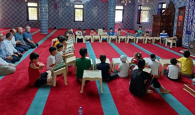 Urfa'nın ilçesinde Kur'an kursları sürüyor