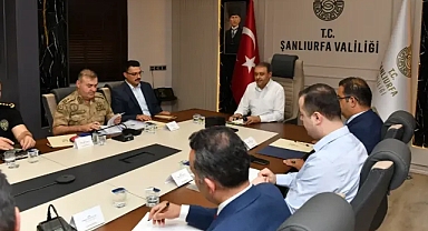 Vali Şıldak kurumlarla toplantı yaptı! Urfa’daki boğulma vakaları ele alındı!