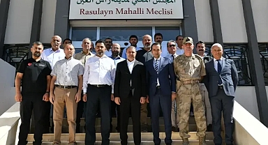 Vali Şıldak Resulayn'a gitti