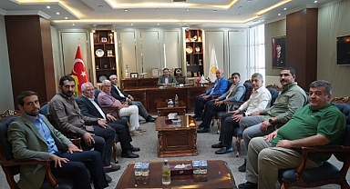 Başkan Ferhat Karadağ’dan ŞUTSO ve TES-İŞ Ziyaretlerinde Önemli Mesajlar
