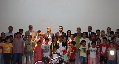 Büyükşehir’den Başarılı Kuran Kursu Öğrencilerine Bisiklet