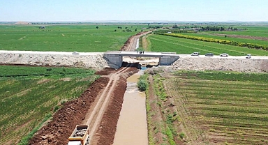 DSİ'den Suruç'a 207 kilometrelik tahliye kanalı çalışması!
