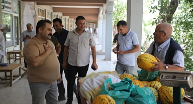 Eş Başkan İnan, Mesaiye Buğday Pazarı’nda Başladı