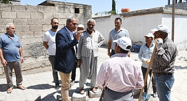 Eş Başkan Paydaş, Yol Bakım ve Yenileme Çalışmalarını Yerinde İnceledi