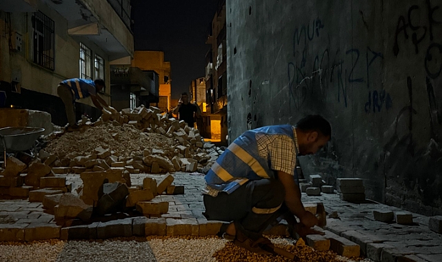 Eyyübiye’de Gece Çalışmasıyla Verimlilik Arttı