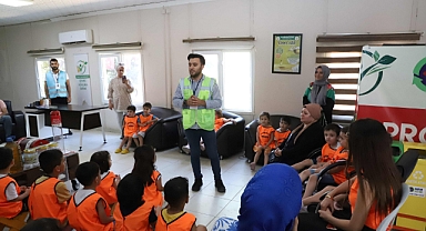 Karaköprü’de Miniklere Doğa Sevgisi Aşılanıyor