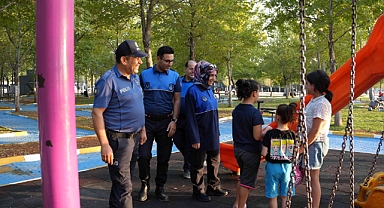 Karaköprü Parkları Güvenlik İçin Denetleniyor
