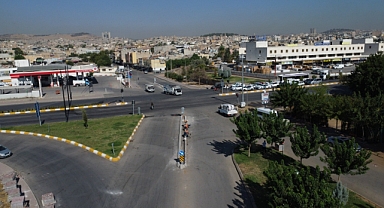 Şanlıurfa Büyükşehir 'den fidancılar caddesinde kavşak düzenlemesi