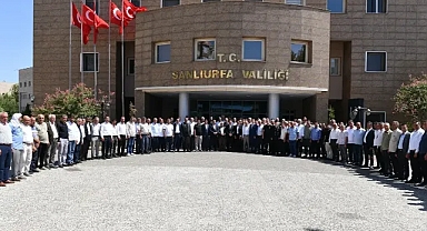 Şanlıurfa’daki muhtarlar sorunlarını Vali Şıldak’a aktardı!