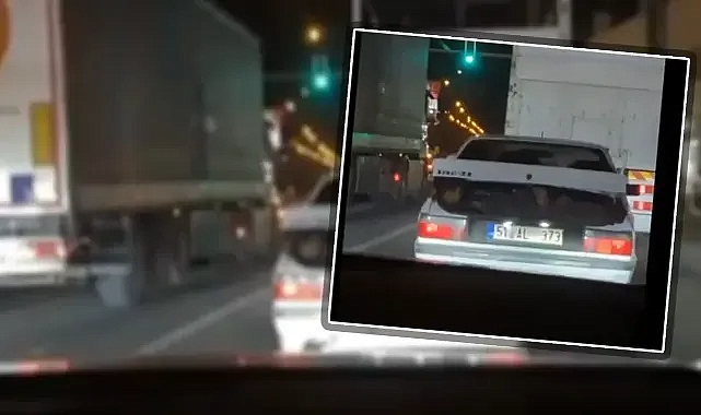 Urfa'da aracın bagaj kısmında insan taşındı! Ekipler harekete geçti!