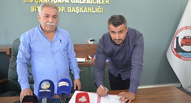 Urfa'da beklenen imzalar atıldı