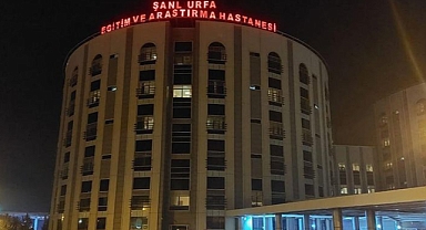 Urfa'da bir kamyonet su tahliye kanalına uçtu!