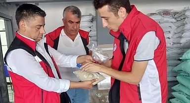 Urfa'da ekipler harekete geçti! Tek tek numune aldılar