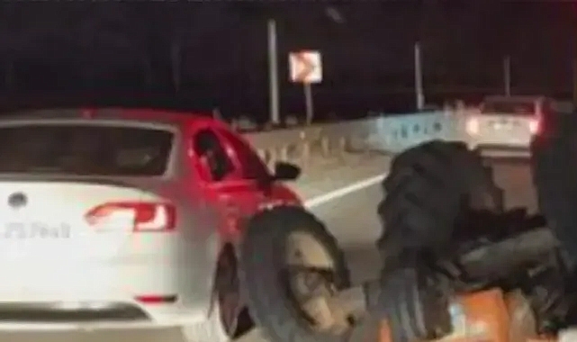 Urfa'da otomobil ile traktör çarpıştı! Çok sayıda yaralı var!