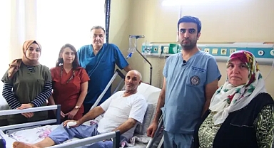 Urfa'daki hasta sağlığına kavuştu! Tedavi yöntemi ise dikkat çekti!