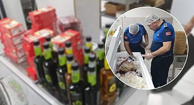 Urfa’nın ilçesinde gece denetimi! Tarihi geçmiş ürünlere el konuldu!
