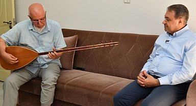 Vali Şıldak Urfalı sanatçıları hanelerinde ziyaret etti!