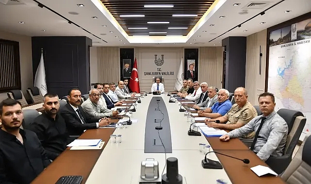 Valilikte il spor güvenlik kurulu toplantısı yapıldı