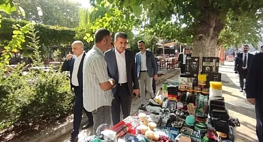 Başkan Günbegi esnafla bir araya geldi!