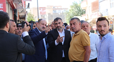 Başkan Mehmet Kasım Gülpınar Viranşehir’deki Çalışmaları Yerinde İnceledi