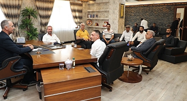 Başkan Mehmet Kuş Muhtarlar ve Vatandaşları Ağırladı