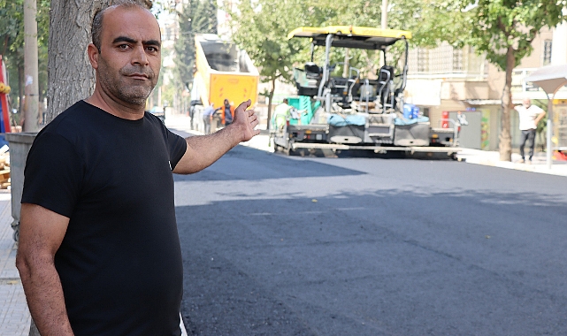 Büyükşehir Prestij Caddede Asfalt Serimine Başlandı