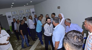 Ceylanpınar Belediye Eşbaşkanı Uğur Kahraman Karajdağlılar Derneği’ni ziyaret etti