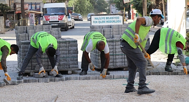 Haliliye'de Yollar Yeniden Şekilleniyor