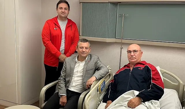 Hastaneye kaldırılmıştı! CHP Genel Başkanı, Urfalı Vekili ziyaret etti!