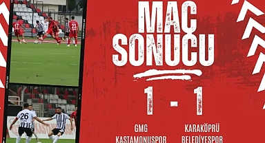 Karaköprü Belediyespor, GMG Kastamonuspor Deplasmanından 1 Puanla Döndü