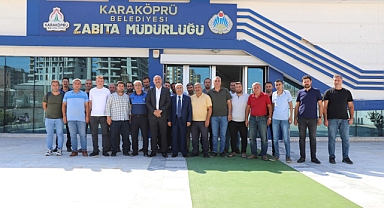 Karaköprü Zabıtadan Okul Kantincileriyle Toplantı
