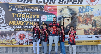 Karaköprülü Küçük Sporcular Türkiye Şampiyonasından Madalyalarla Döndü