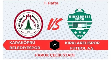 Kırklarelispor, Karaköprü Belediyespor'u 2-1 Mağlup Etti
