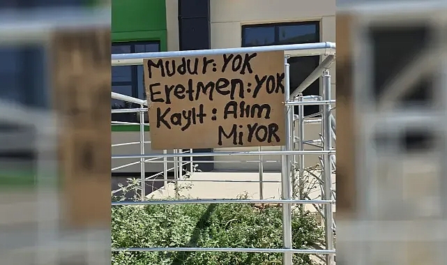 Müdür pasif kaldı! Haliliye’deki okul 3 haftadır kapalı!